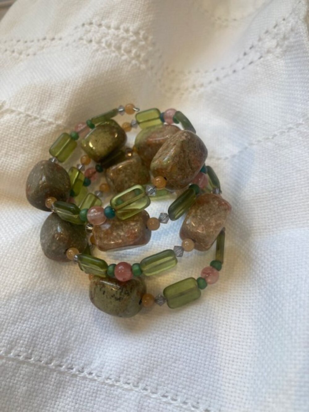 Tan Green bracelet